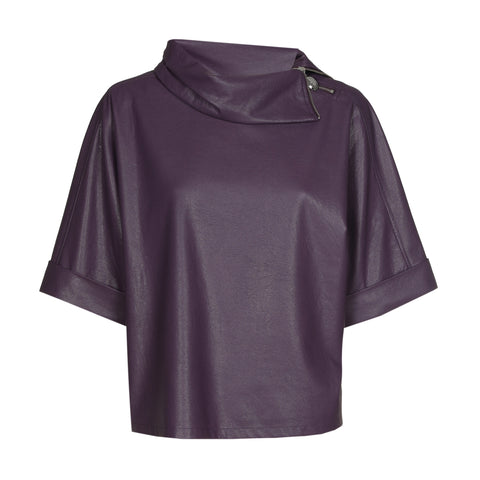 Caroline Biss Plum Blouse