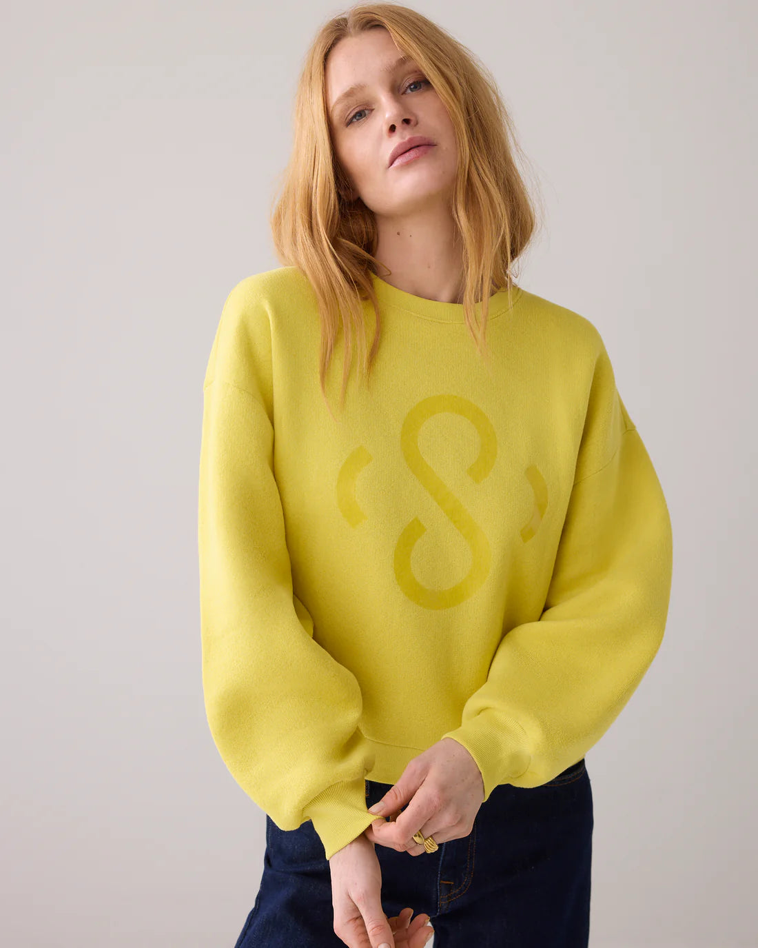 Summum Sweatshirt yellow