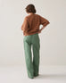 Summum Thyme Green Wide Leg Trs