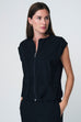 Jane Lushka black vest jacket