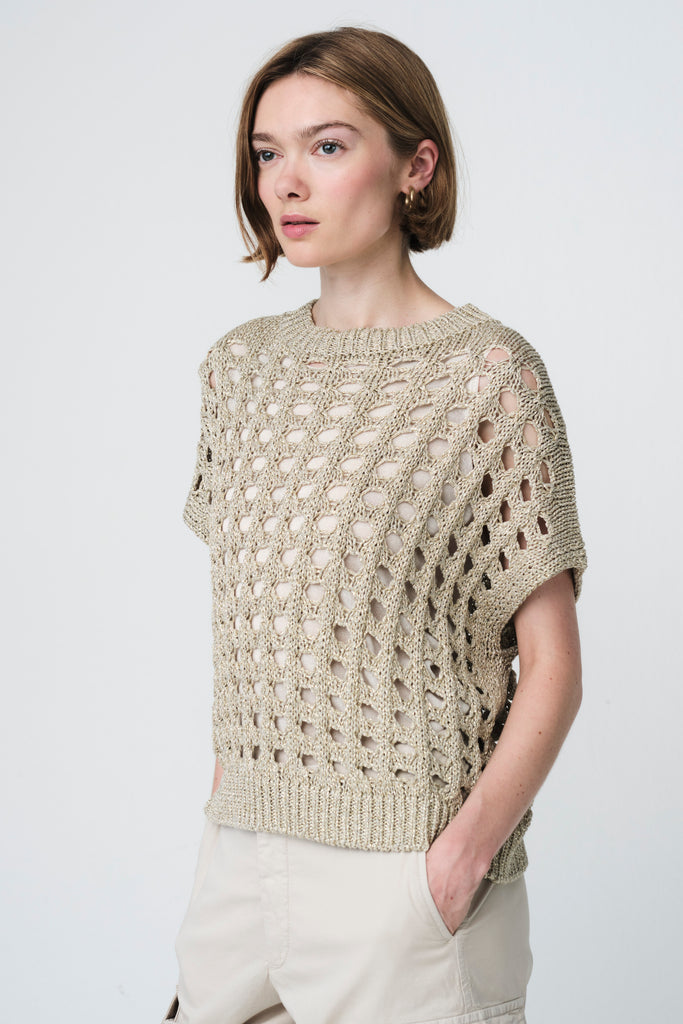 Jane Lushka Gold vest