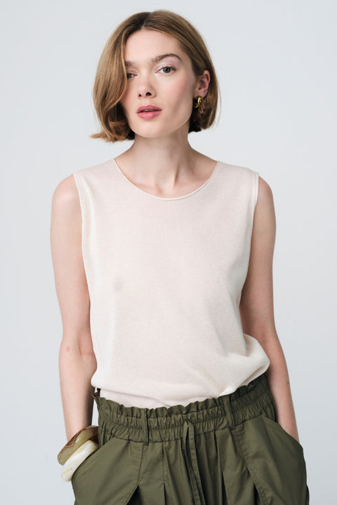 Jane Lushka fine top ecru