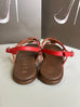 Repo 261088 Corallo Red and Gold Sandal