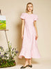 Sister Jane Baby Pink Midi Dress