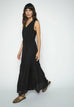 MMSabria Embro SL Dress 801 black