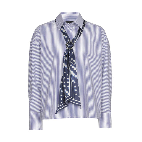 Caroline Biss Striped Blouse