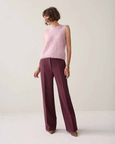 Summum Purple Foam trouser
