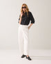 Summum white trouser 4s2746