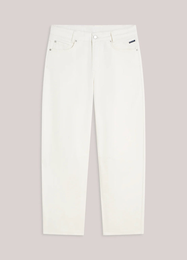 Summum white trouser 4s2746