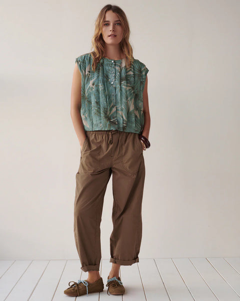 Summum Clay barrel trouser 2977