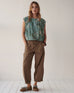Summum Clay barrel trouser 2977