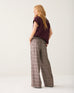 Summum Check Burgundy Trs