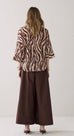 Summum Trouser taft light coffee
