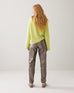 Summum Tapered Metallic Coated Twill