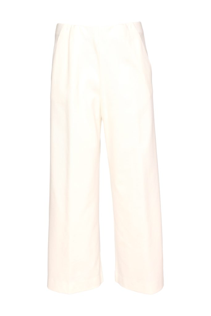 Naya NAW26301 Cream Wide Leg Trs