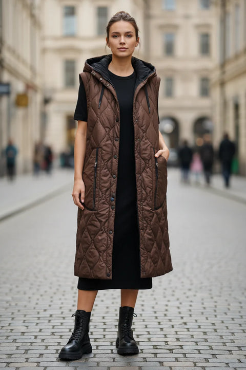 NAW26353 Quilted Waistcoat