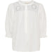 I Say Cara Broken White Blouse