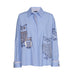 Caroline Biss Embroidered Blouse