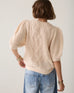 Summum Ivory Puff Sleeve Sweater