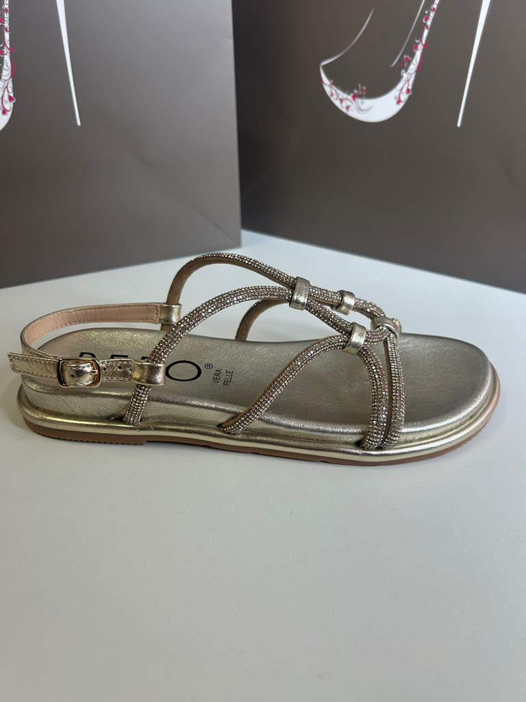 Repo 261090 Platino Gold Sandal