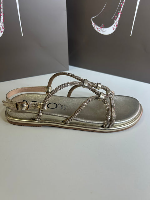 Repo 261090 Platino Gold Sandal