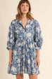 Molly blue diviya dress