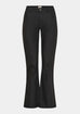 Isay Flare Coated Pant Black