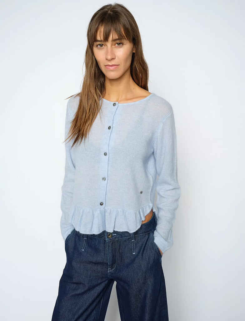 MMMape Alice Knit Cardigan Skyway