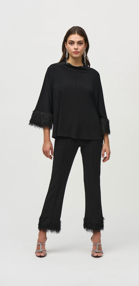 Joseph Ribkoff Fringe Pullover 244195