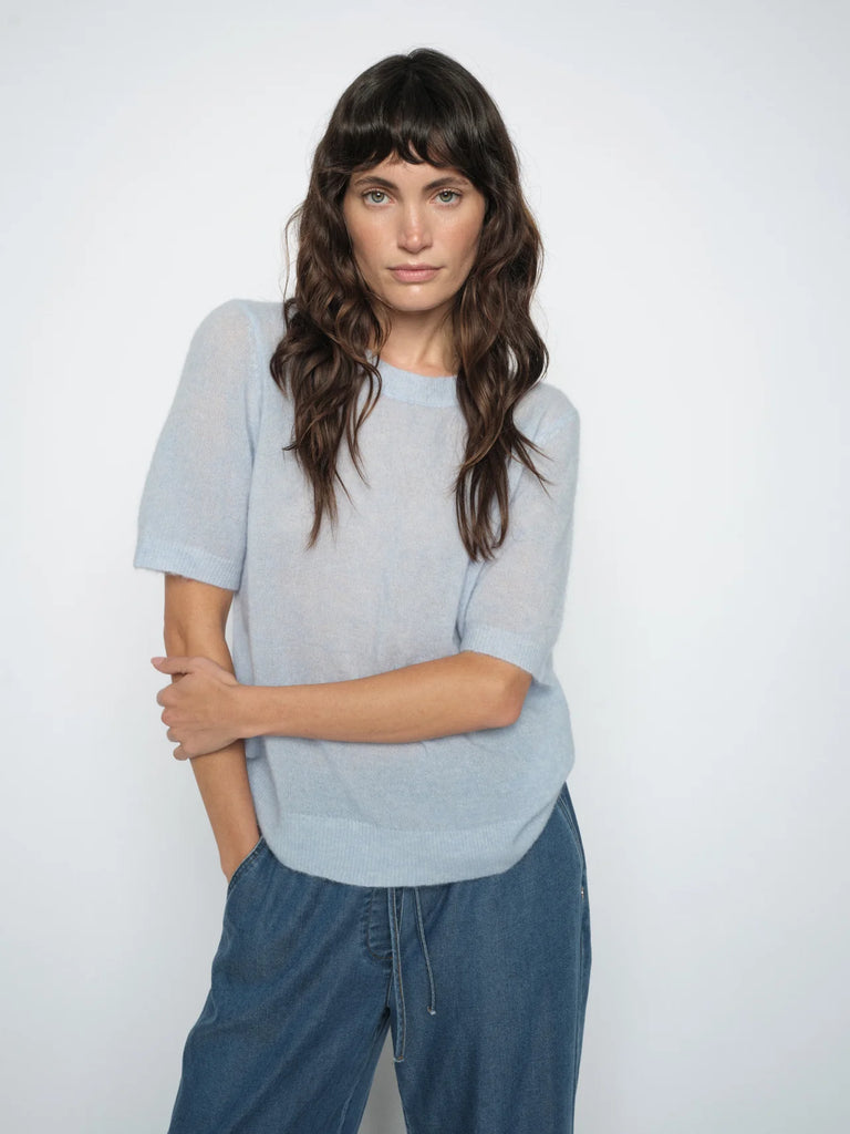 MMMape O-Neck Knit Skyway