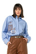 Caroline Biss Embroidered Blouse