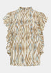Isay Ane Flounce Top - Light Mint