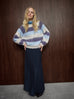 MMSuvi Stripe Knit Sweet Grape