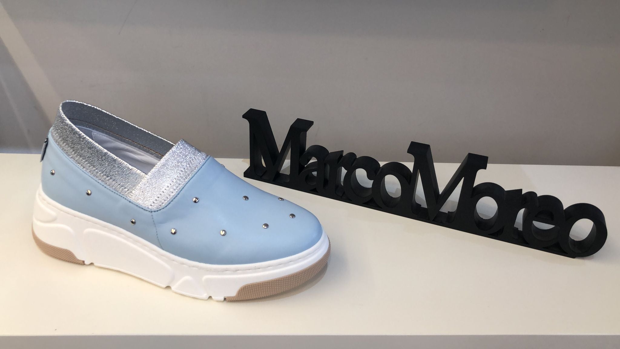 Marco Moreo 24038 Powder blue loafer