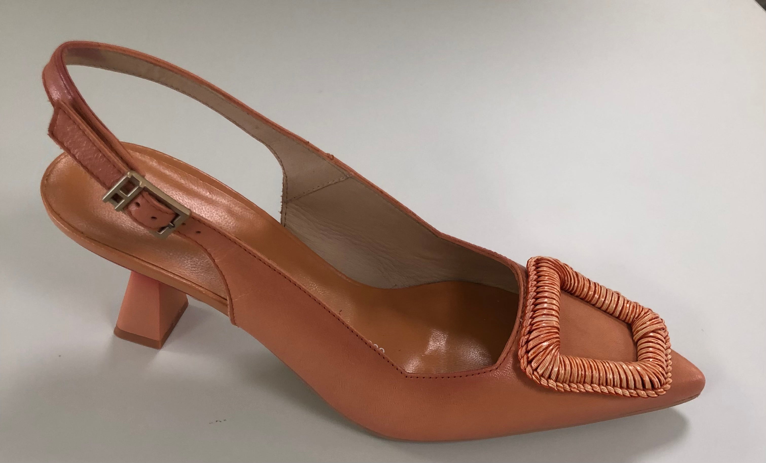 Hispanitas 25018 coral slingback