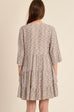 Molly Off white Maude dress