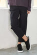 NAW25143 Black Drawstring  Trouser