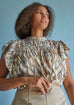 Isay Ane Flounce Top - Light Mint