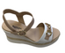 NeroGiardini 25045  wedge SandalCream/White