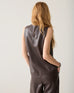 Summum Dark Chocolate Leather Top