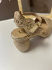 Gaimo 261069 gold espadrille