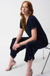Joseph Ribkoff 251044 Navy Jumpuit