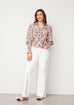 Isay Bitten Blouse - Rose Floral