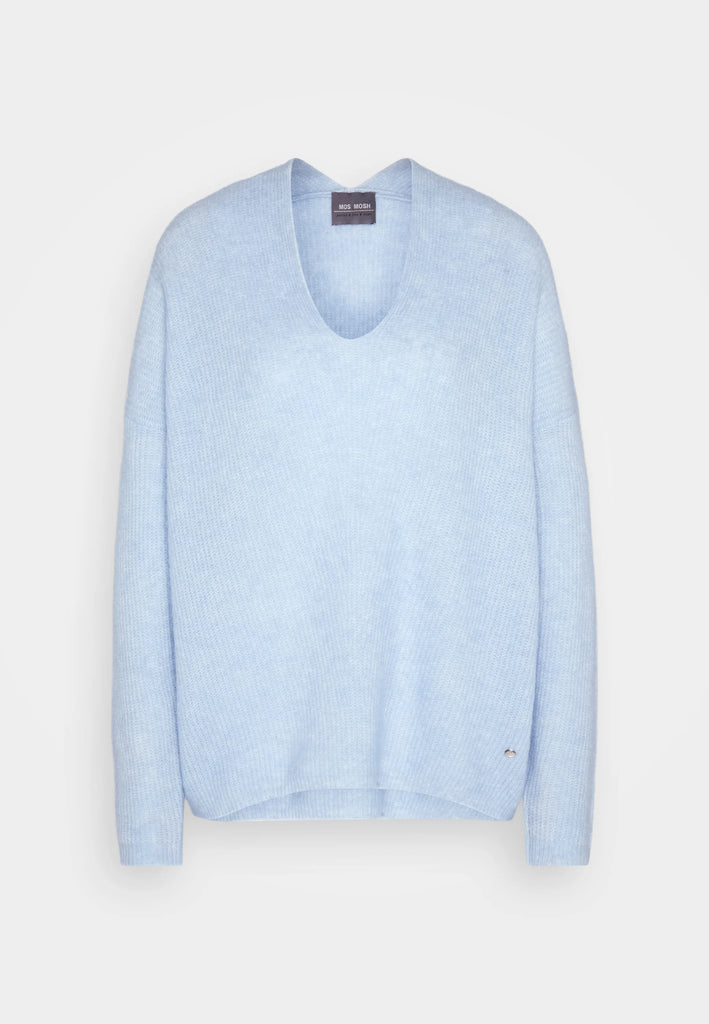 MMThora V-Neck Knit Skyway