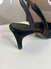 Lodi  261105 Dark Chocolate velvet slingback