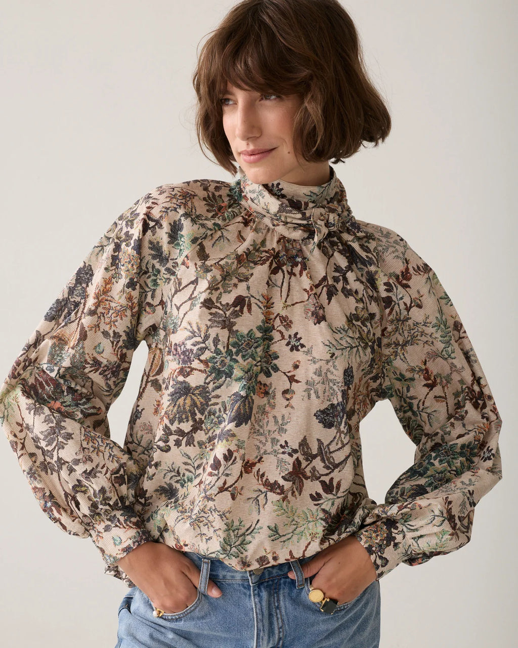 Summum Botanical Print top
