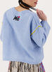 ME369 Laurel Sweater blue sky