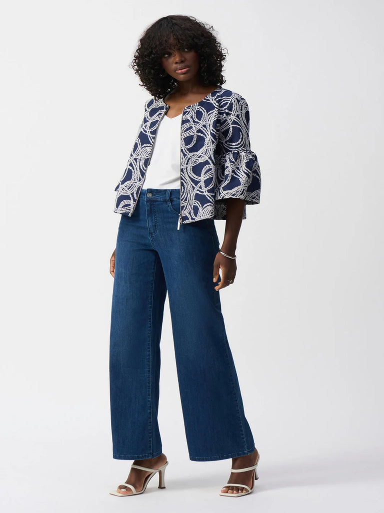 Joseph RIbkoff 251968 Wide Leg Jeans