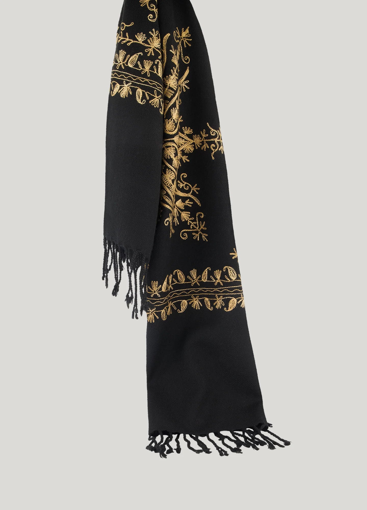 Summum black gold scarf 8560