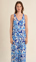 Molly blue jumpsuit